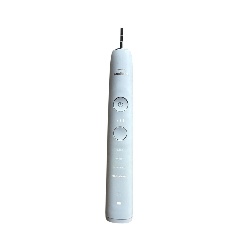 Philip Sonicare Diamond Care Toothbrush  Handle HX991W For Parts  or Repair